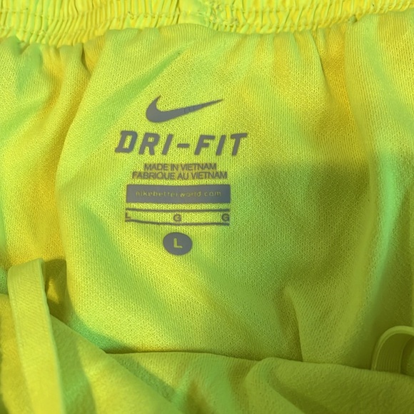 Neon Nike shorts - Picture 2 of 3